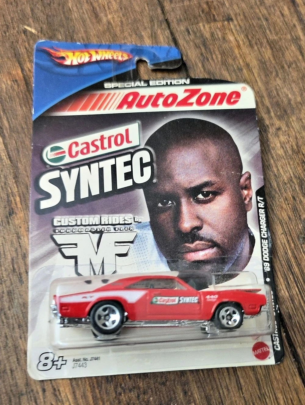 Hot Wheels Castrol Syntec Custom Rides Funkmaster Flex '69 Dodge Charger R/T R/T